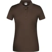 James & nicholson Pflegeleichtes und strapazierfähiges Polo brown, Gr. 4XL