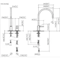 Dornbracht 32816888-33 Zweilochbatterie mit Einzelrosetten