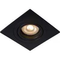 Licht-Erlebnisse Bodeneinbaustrahler Aluminium B: 9 cm Schwarz GU10 eckig Modern