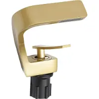 StarTech.com Waschbeckenarmatur - Einhebel-Mischer - Einloch-Deckmontage - Warm/Kalt - Vollmessing - Einhebelgriff - G3/8 (9,5 mm) - Weiß