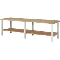 RAU Werkbank höhenverstellbar 7000-7, B3000xT900xH790-1140mm