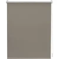 Lichtblick Thermo-Rollo Klemmfix, ohne Bohren, Verdunkelung Taupe 45 cm x 15