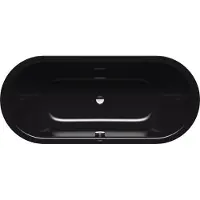 Kaldewei Badewanne CLASSIC DUO OVAL schwarz