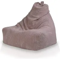 Furini , Keiko, Sitzkissen Sessel Bean Bag, Sitzsack, für Innen, Cord, 75x75x70cm