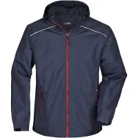James & nicholson Sportliche, funktionale Outdoorjacke navy/red, Gr. XXL
