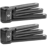 M-Wave F 875-6 Twin Faltschloss Schwarz 875 mm Schwarz 875 mm