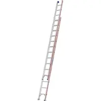 Hymer Schiebeleiter, zweiteilig, 2x14 Sprossen, Länge 4,20 / 7,26 m, Reichhöhe 7,92 m, Gewicht 18,3 kg