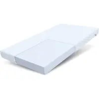 FDM Matratze 100x200 cm BRESSO H3 Kaltschaum Polyurethanschaum Höhe ca. 10 cm mit waschbarem Bezug Premium Jersey