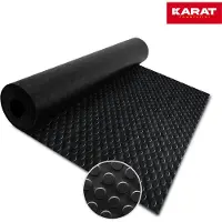 Floordirekt Flachnoppen-Läufer Zuschnitt Schwarz Rollenbreite: 100x200 cm