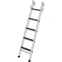 MUNK Günzburger Steigtechnik Stufen-Glasreinigerleiter Mittelteil mit clip-step R13 5 Stufen - 012012