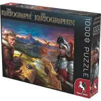 Pegasus Spiele Puzzle Motiv Kartograph, 1.000 Teile