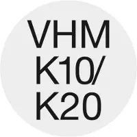 Fortis Rundstab VHM geschliffen 4x75mm WILKE