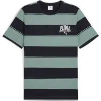 Puma CLASS Striped Tee Green Moon L