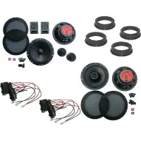 DSX JBL Lautsprecher Set für VW T-Roc Bj 17-22 Tür vorn hinten 510 Watt