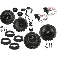 DSX JBL Lautsprecher Komplett Set für VW Golf 8 Bj 16 -22 Tür Vorne hinten 1200 Watt