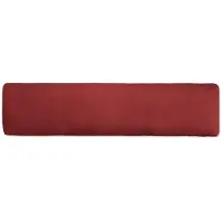 TRAUMSCHLAF Basic Single Jersey Seitenschläferkissen Bezug 40x180 cm weinrot