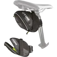 T-One Satteltasche PAC schwarz/grün, 130x70x140mm, TPU
