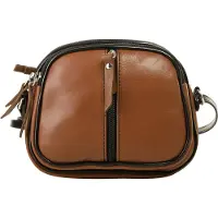 Cluty Umhängetasche echt Leder, Made in Italy