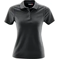 Maier Sports Ulrike Kurzarm-poloshirt Schwarz XL Frau Schwarz XL