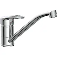 Schutte Spültischarmatur "DANTE" 360 schwenkbarer Wasserhahn, Mischbatterie, Spültischarmatur in Chrom