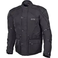 GMS Twister Motorrad Textiljacke, schwarz, S