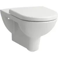 Laufen Pro Liberty Wand-Tiefspül-WC spülrandlos, weiß, 1 Stk.