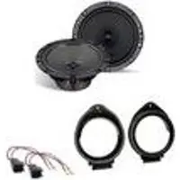 Axton ATX165 Koaxial 2-Wege Lautsprecher Einbauset für Opel Insignia A Meriva B
