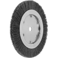 Lessmann Einreihige Rundbürste mikroabrasiv 0,6 mm, SiC 320