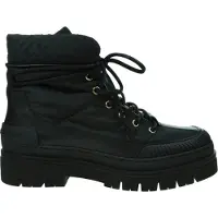 Tommy Hilfiger Monogram Outdoor Boot Damenschuhe Stiefel Schnürer Schwarz, Schuhgröße:41 EU