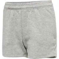 Hummel hmlRED BASIC SWEAT SHORTS KIDS - GREY MELANGE - 128