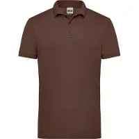 James & nicholson Pflegeleichtes und strapazierfähiges Polo brown, Gr. S