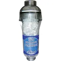 Ust-m Wasserenthärtungsfilter für Waschmaschine/Geschirrspüler, Polyphosphat + Schwamm
