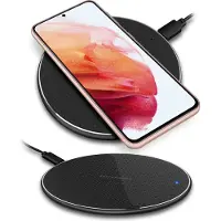 NAUC Wireless Charger Ladestation 15W 10W für Samsung Galaxy S25 Plus Ultra Ladegerät
