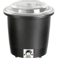 Bartscher Suppentopf, 10L, schwarz