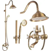 REA Duschset BERGAMO Old Brown