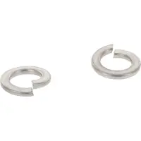 Lemvigh-Muller Federringe (Sicherungsringe) mit glatten Enden ø M10 DIN127B, Edelstahl A4