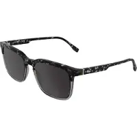 Lacoste L6074S Havana grey/transparent grey 56/19/145 Herren Sonnenbrillen