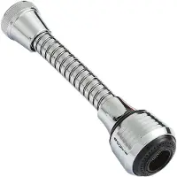 INF Schwenkbare Brause für Küchenarmatur ABS / Edelstahl Silber