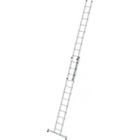 MUNK Günzburger Steigtechnik MUNK Schiebeleiter mit nivello-Traverse 2x12 Sprossen