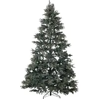 Beliani Weihnachtsbaum 240 cm Grün aus Kunststoff mit Ständer Weihnachtszeit/ Weihnachten/ Wohnzimmer Modern