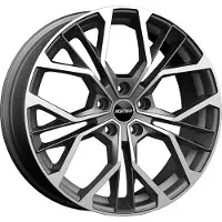 Gmp Alufelge Matisse 7.5X19 5X114,3 Et 40 Matt Anthracite Diamond