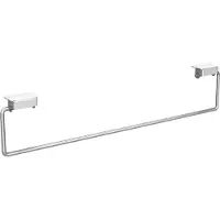 Kwc AR Handtuchstangenset, SATURN, Edelstahl, 478x119 mm