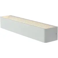 LINDBY LED-Wandleuchte Lonisa, weiß, 53 cm