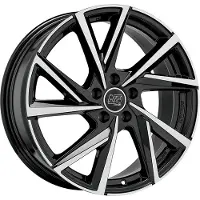MSW Alufelge 80-5 7X16 5X112 Et 43 Gloss Black Full Polished