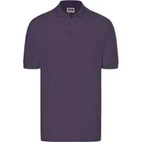 James & nicholson Poloshirt Classic aubergine Größe M