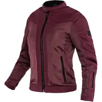 John Doe Aero Mesh Damen Jacke bordeaux S DamenbordeauxS - Motorradbekleidung - Motorradjacken