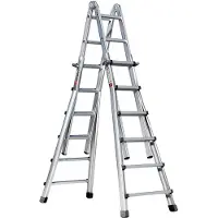 Euroline Premium 31601 Vario-Klappleiter 4x6 Sprossen