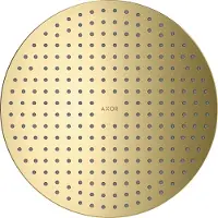 Hansgrohe AXOR ShowerSolutions Kopfbrause 300 1-jet, Decke-Aufputz, 35302950, Farbe: Brushed Brass