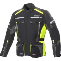 Büse Highland II Schwarz Grau Gelb Textiljacke Größe Short 30