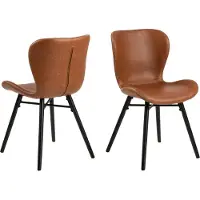 Ebuy24 Bali Esszimmerstuhl braun.